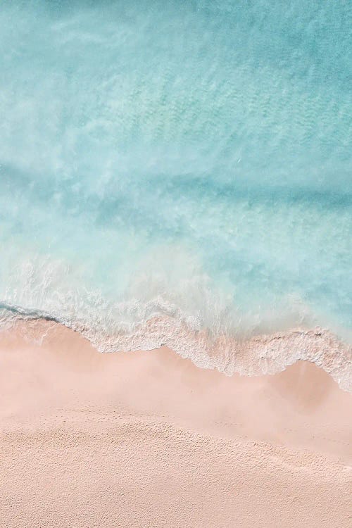 Empty Beach by Tiny Treasure Prints wall art