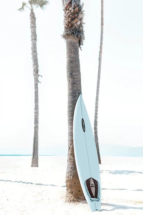 Blue Surfboard