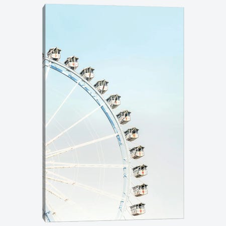 Ferris Wheel Canvas Print #TTP127} by Tiny Treasure Prints Art Print