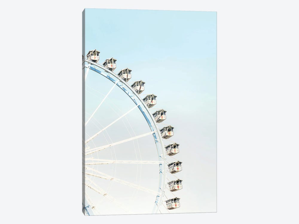 Ferris Wheel by Tiny Treasure Prints 1-piece Canvas Art Print