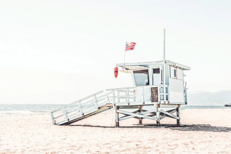 Lifeguard Tower In California