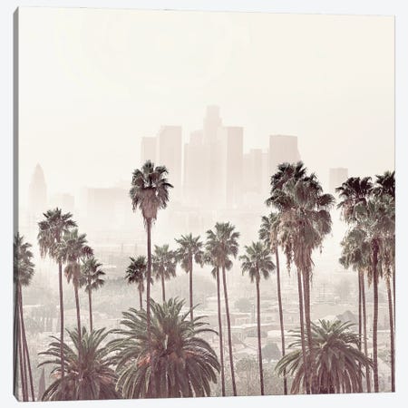 Los Angeles Canvas Print #TTP148} by Tiny Treasure Prints Canvas Artwork