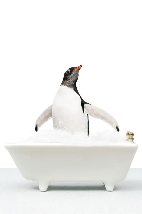 Penguin In A Bathtub II