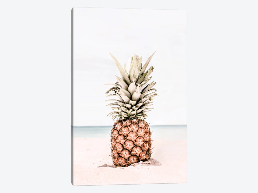 Pineapple by Tiny Treasure Prints 1-piece Canvas Artwork