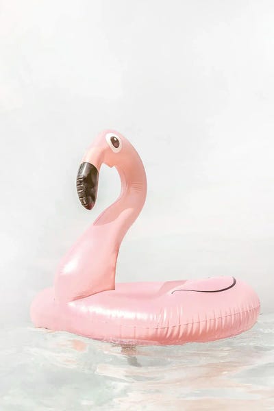 Kids Sports Art: Flamingo II by Tiny Treasure Prints