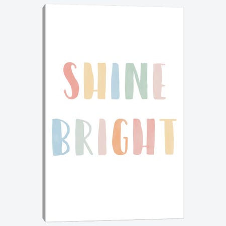 Shine Bright Canvas Print #TTP179} by Tiny Treasure Prints Canvas Print