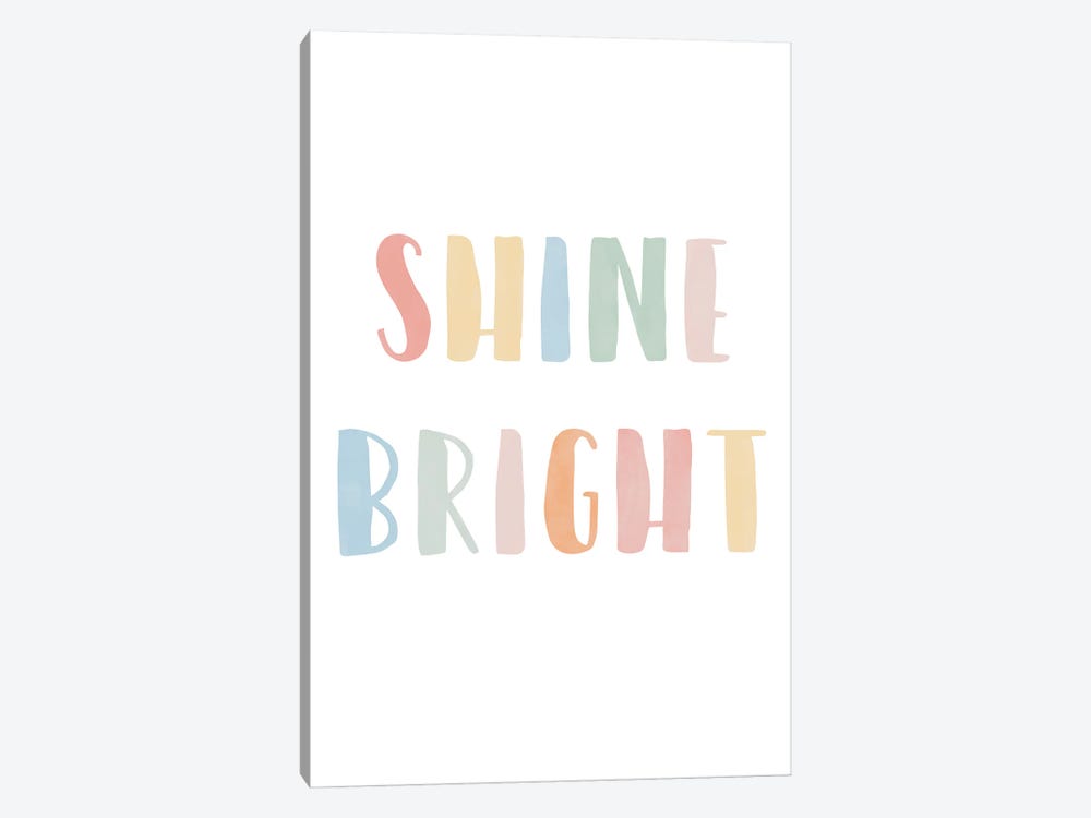 Shine Bright by Tiny Treasure Prints 1-piece Canvas Wall Art