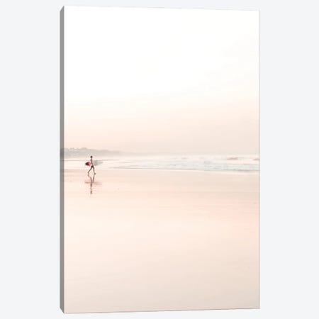 Surf In The Sunrise Canvas Print #TTP184} by Tiny Treasure Prints Canvas Art Print