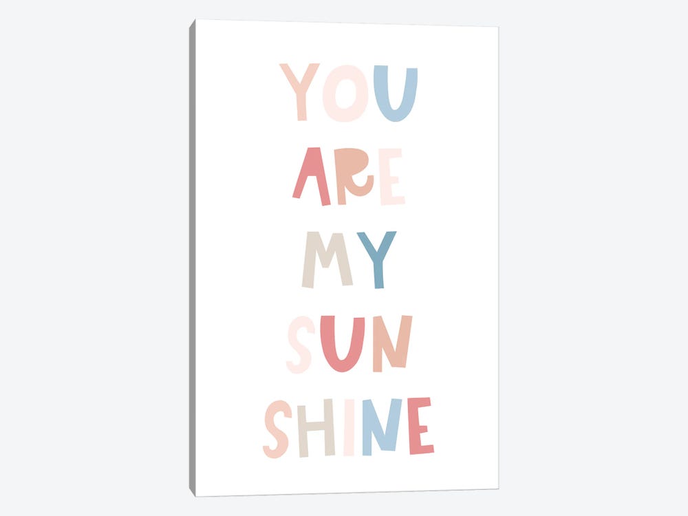 You Are My Sunshine by Tiny Treasure Prints 1-piece Art Print