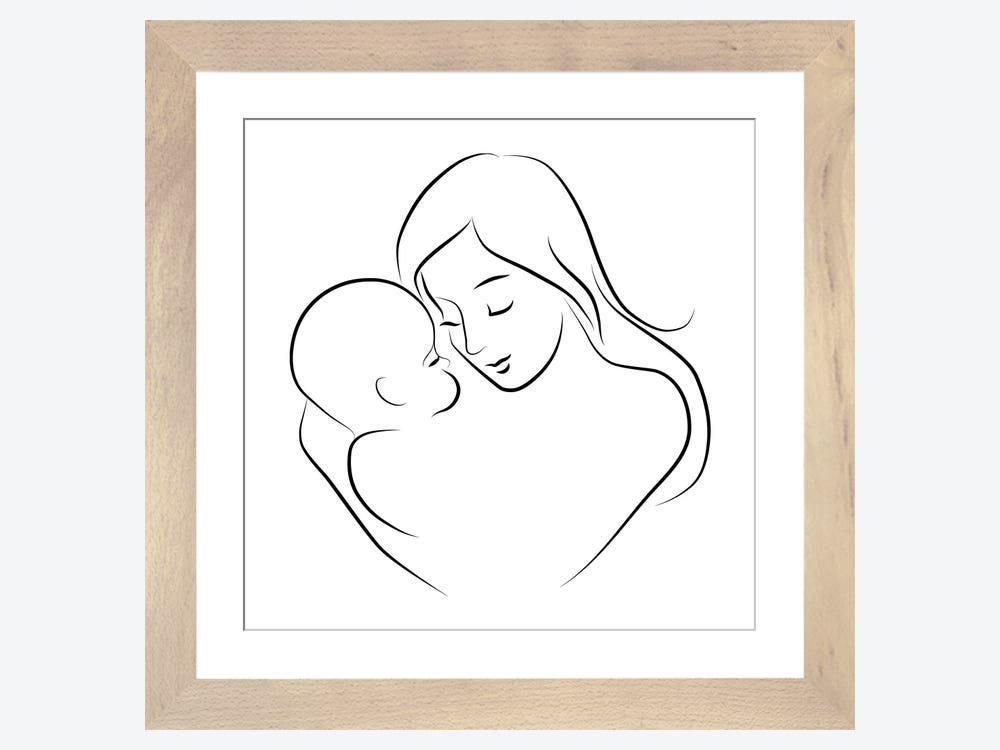 Architecture of a Mom: Easy Wood Frame for Large Format Art