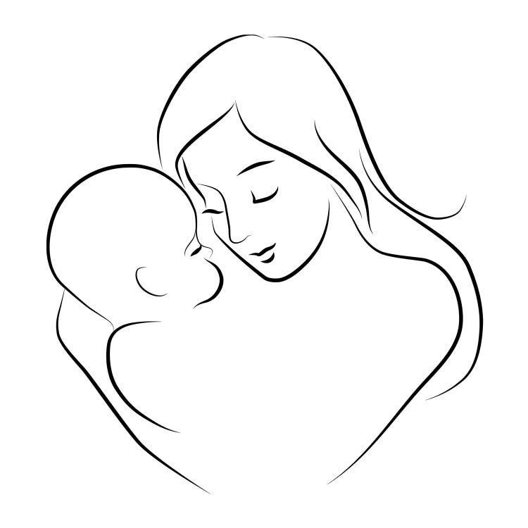 Mother And Baby Minimalist