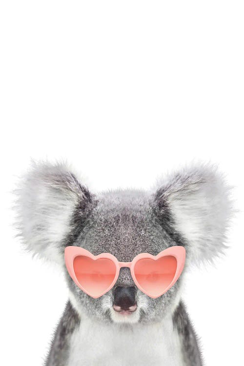 Koala With Pink Sunglasses