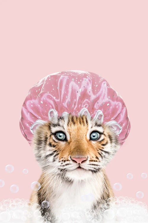 Tiger Bathing