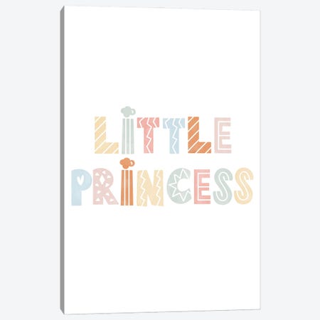 Little Princess Canvas Print #TTP97} by Tiny Treasure Prints Canvas Art Print