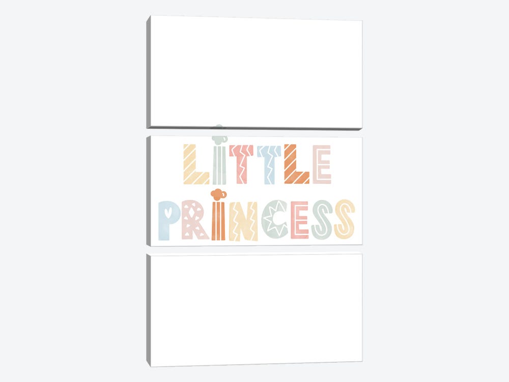 Little Princess by Tiny Treasure Prints 3-piece Art Print