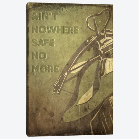Ain't Nowhere Safe No More Canvas Print #TUD1} by 5by5collective Canvas Artwork