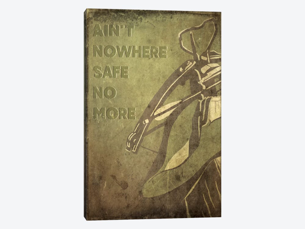 Ain't Nowhere Safe No More by 5by5collective 1-piece Canvas Print