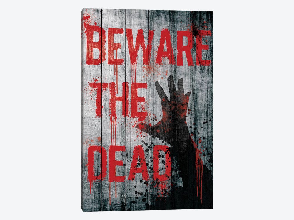 Beware The Dead by 5by5collective 1-piece Canvas Print