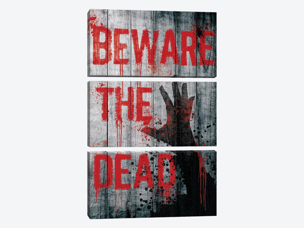 Beware The Dead by 5by5collective 3-piece Art Print