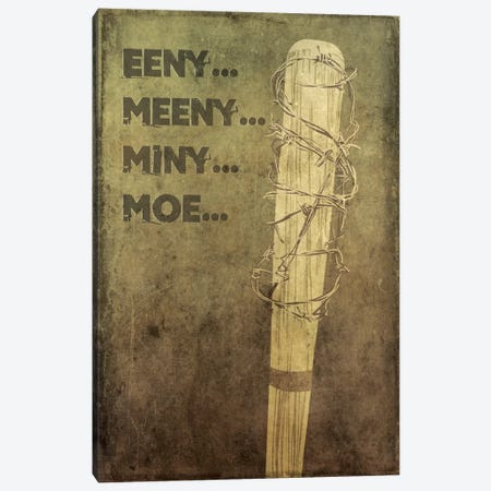 Eeny Meeny Miny Moe Canvas Print #TUD7} by 5by5collective Canvas Art Print