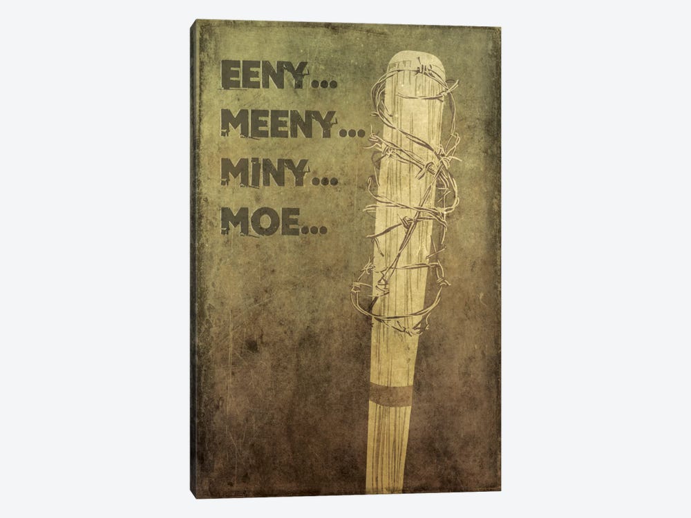Eeny Meeny Miny Moe by 5by5collective 1-piece Art Print