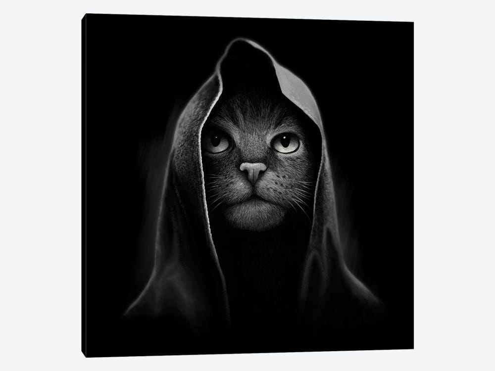 Cat Portrait by Tummeow 1-piece Art Print