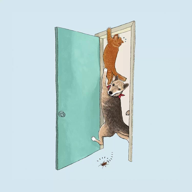 Cockroach by Tummeow wall art