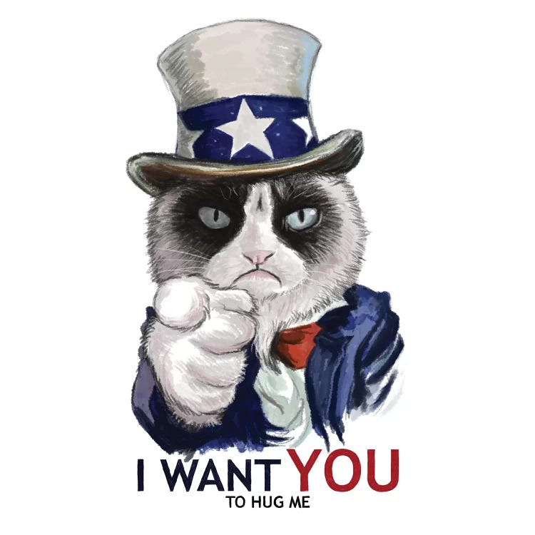 I Want You by Tummeow wall art