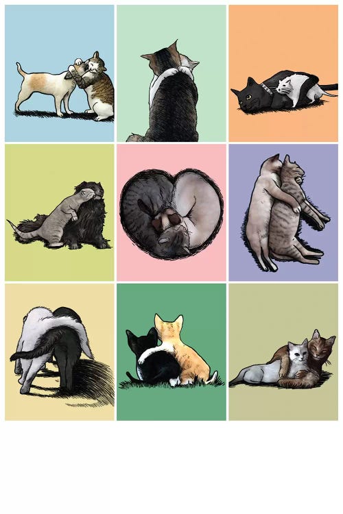 Love by Tummeow wall art
