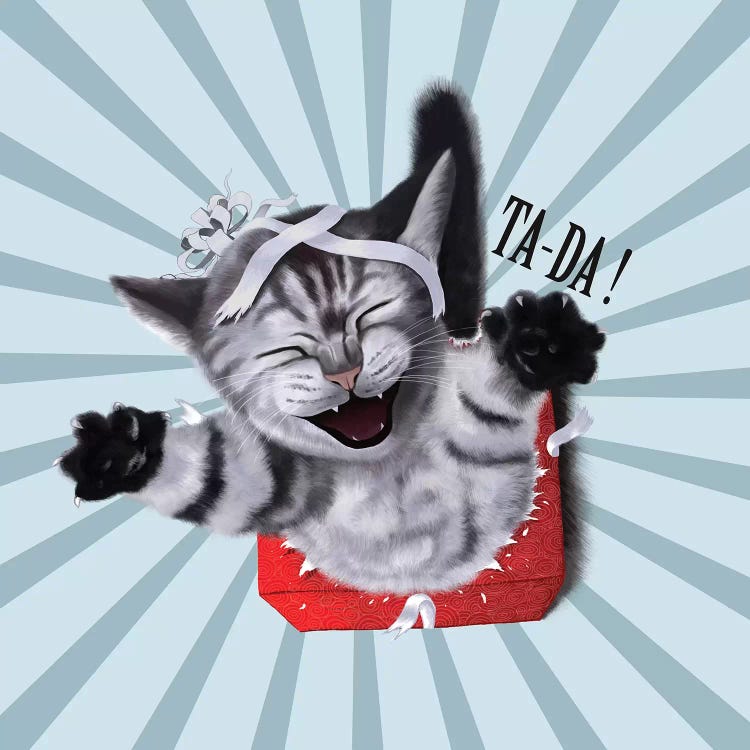 Ta Da by Tummeow wall art