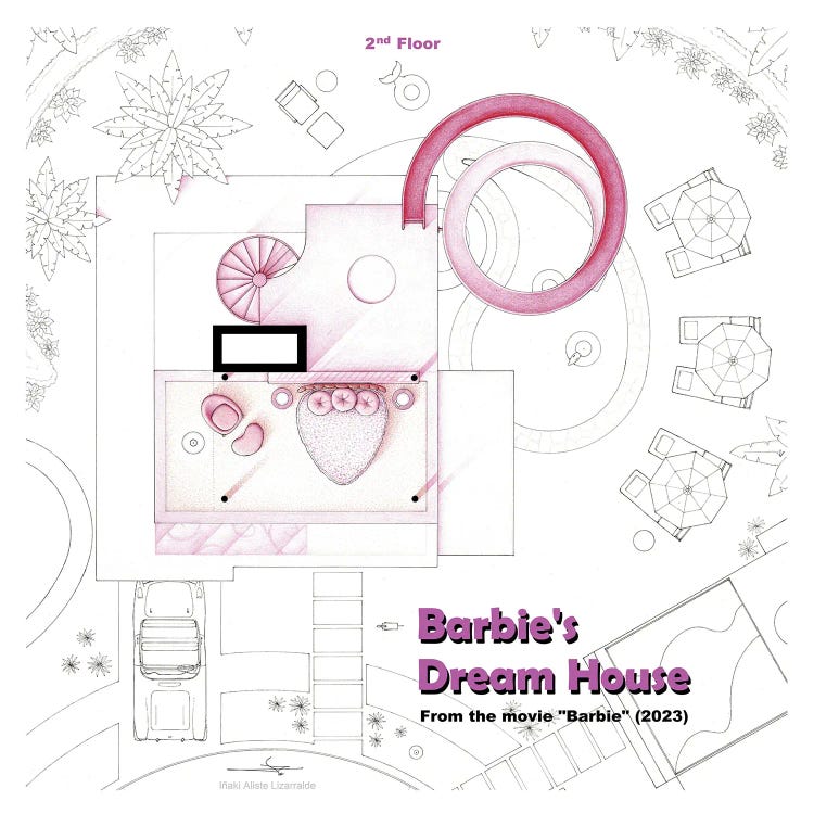 Floorplan Of Barbie's House III