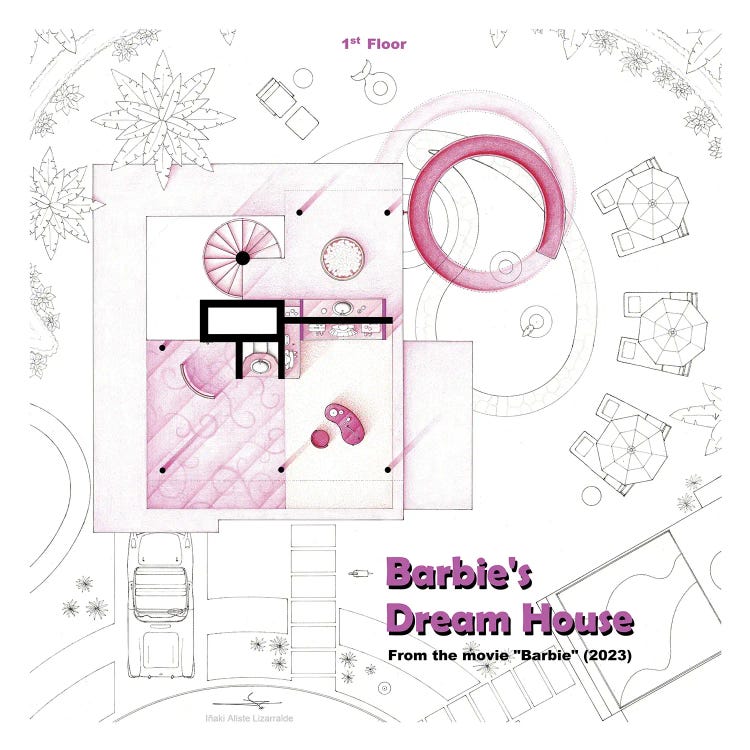 Floorplan Of Barbie's House II