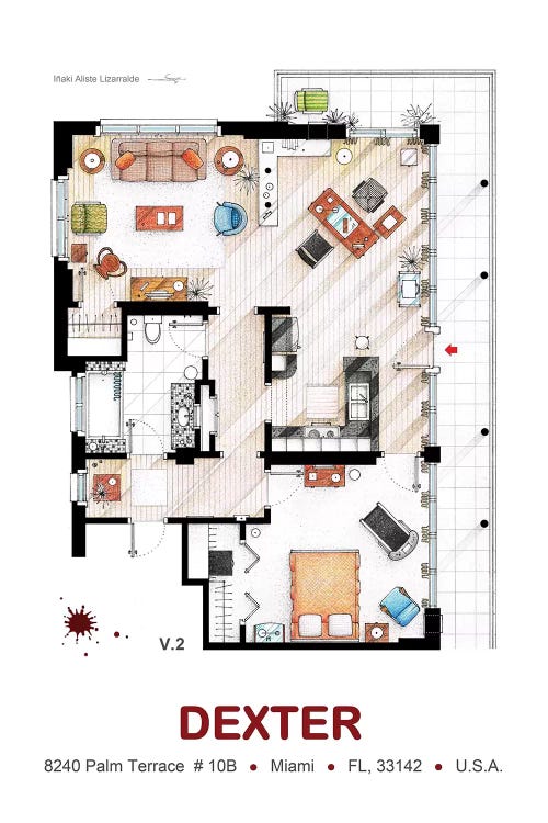 Dexter Morgan's Apartment 