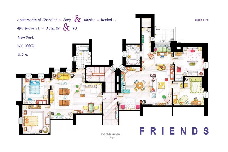 The Apartments From Friends