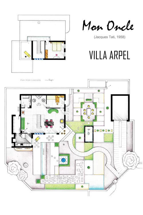 Villa Arpel From The Film Mon Oncle