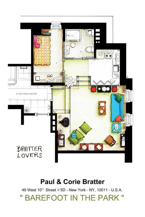 Apartment From Barefoot In The Park