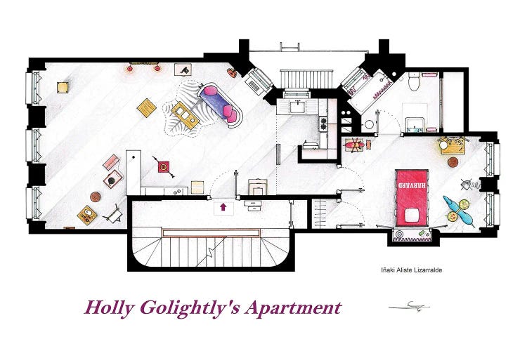 Floorplan From Breakfast At Tiffany's