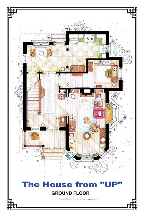 Floorplan From Up - Ground Floor