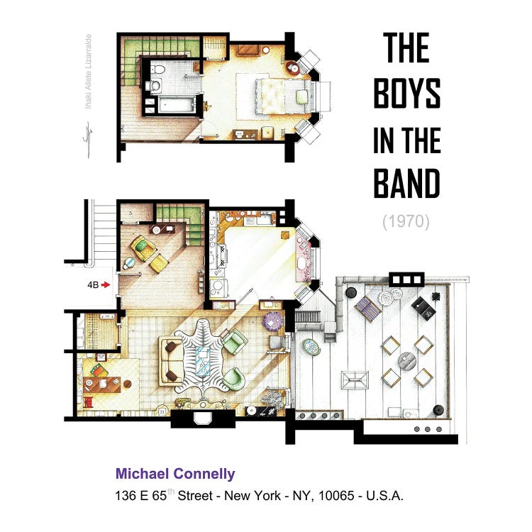 Apartment From The Boys In The Band (1970)