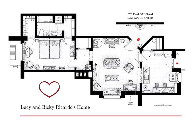 Apartment From I Love Lucy