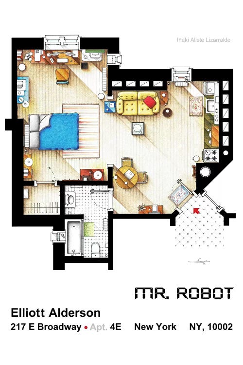 Apartment From Mr Robot