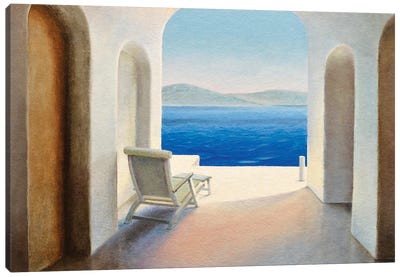 Santorini IX Canvas Art Print