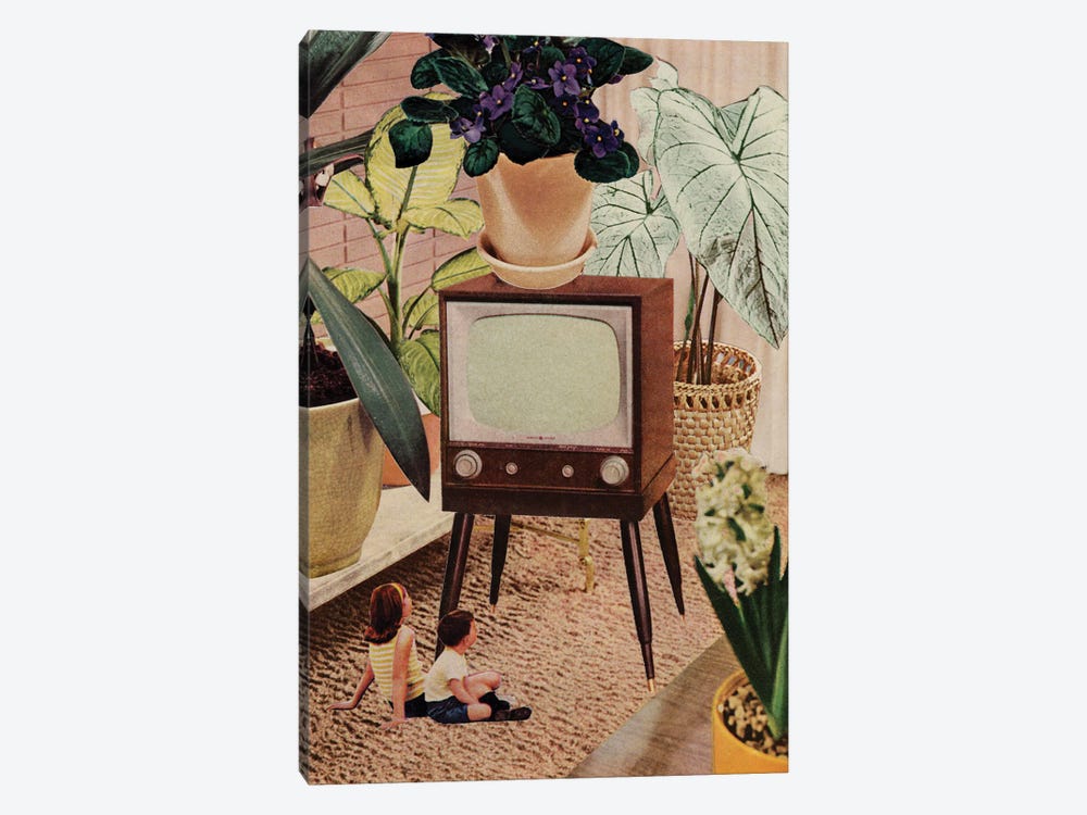 Tv Room by Tyler Varsell 1-piece Art Print