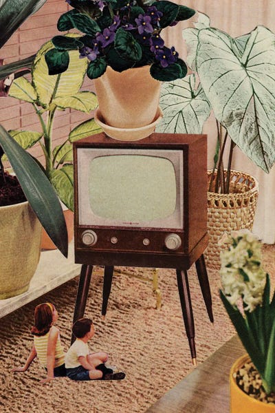 Miniature Worlds: Tv Room by Tyler Varsell