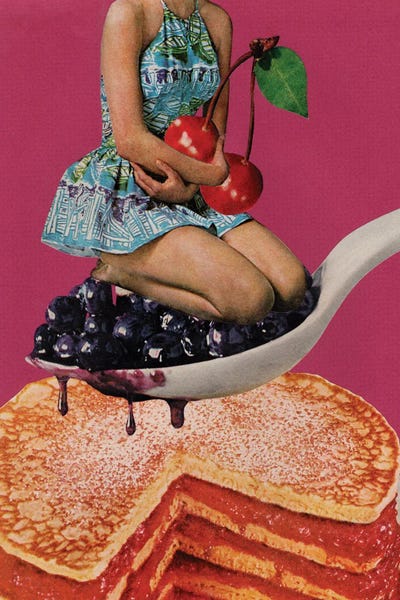 Cherry Pancakes by Tyler Varsell canvas print