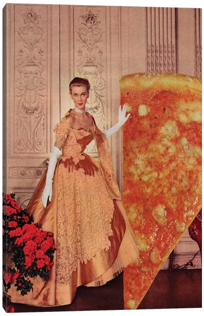 Pizza Party Canvas Art Print - Tyler Varsell