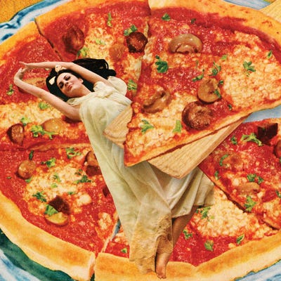 Even Bad Pizza Is Good Pizza by Tyler Varsell canvas print