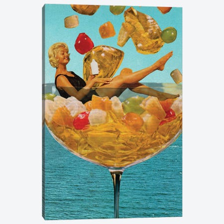 Fruit Cocktail Canvas Print #TVS37} by Tyler Varsell Canvas Print