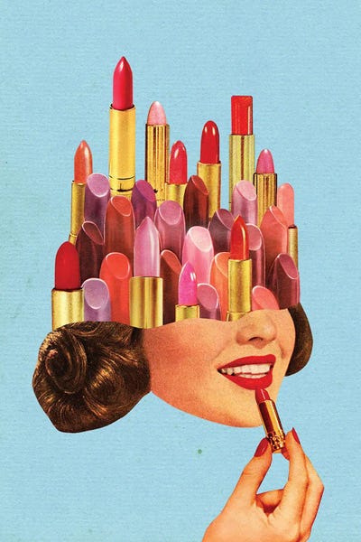 Make-Up: Lipstick (Blue) by Tyler Varsell