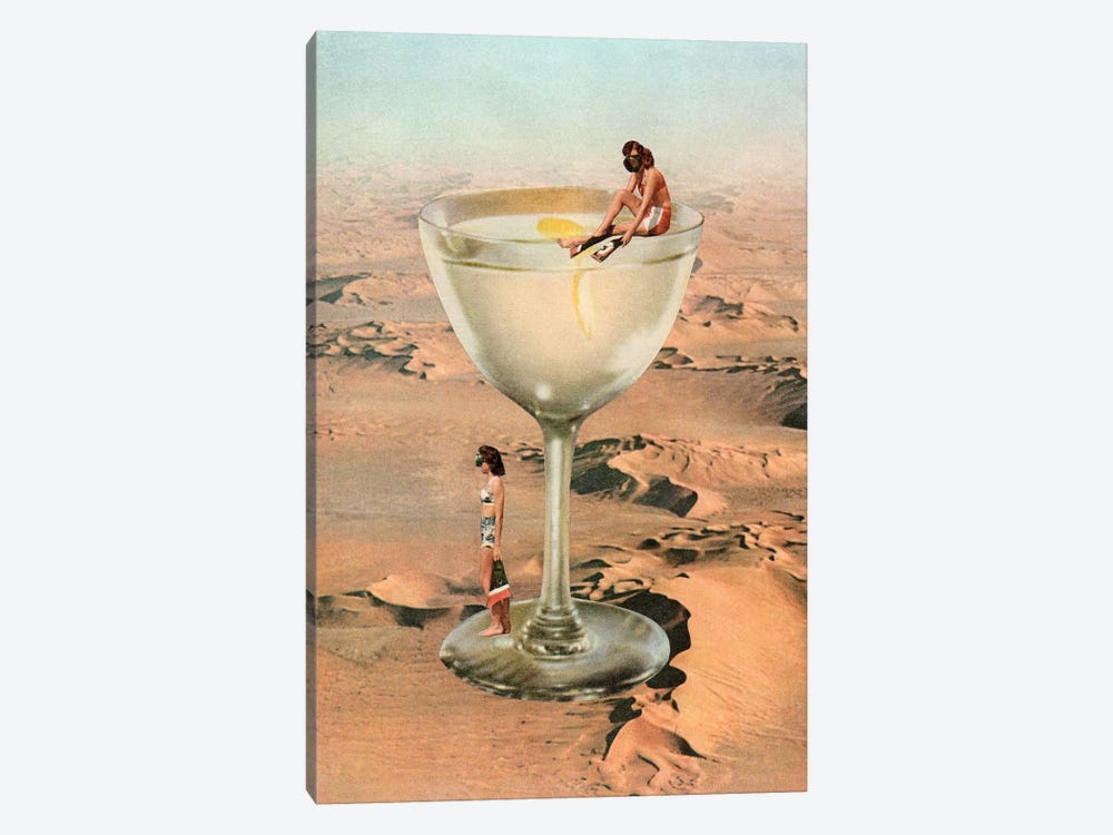 Dry Martini by Tyler Varsell 1-piece Canvas Art